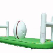 Terrain de rugby gonflable
